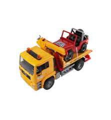 Man TGA Pomoc Drogowa z Jeepem Bruder 02750 BR02750