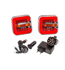 Bezprzewodowe lampy zespolone tylne LED 12-24 V TT TECHNOLOGY TT.12523B