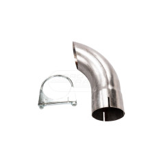 Końcówka rury wydechowej FI-100 MM inox STAL NIERDZEWNA (INOX) John Deere