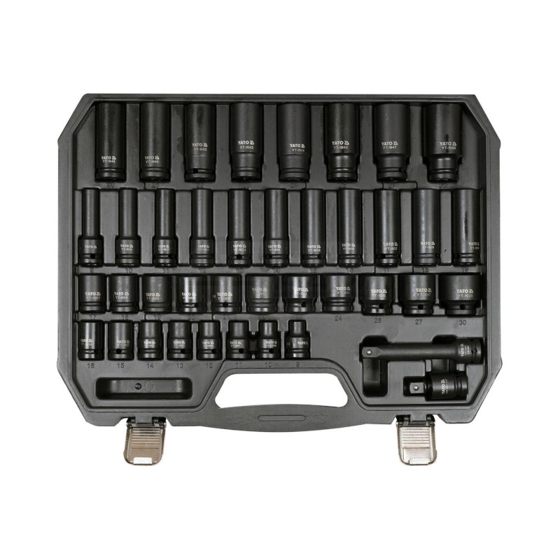 Zestaw nasadek udarowych YATO 1/2" 40 elementowy YT10555