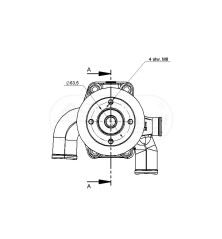Pompa wody UR530141/PL Massey Ferguson