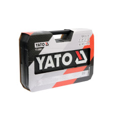 Zestaw narzędziowy 120 elementowy YATO 1/4", 3/8" i 1/2" YT38801