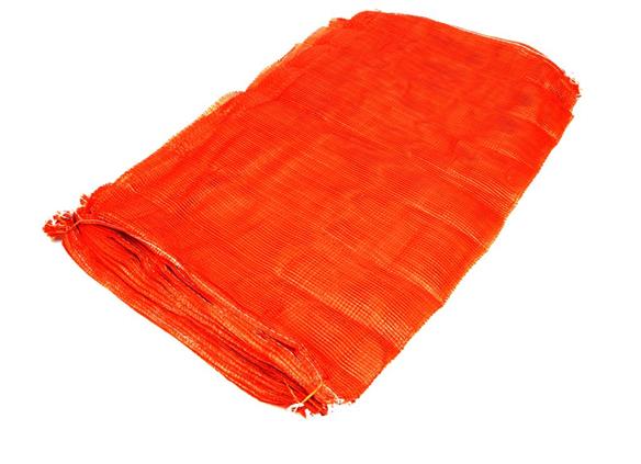 Worek PP ażurowy 50kg oranż (leno mesh) ( pakowane po 50 szt.)-42959