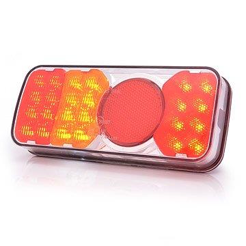 LAMPA TYLNA ZESP.12/24V W66L OŚW.TABL. -84841