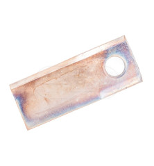 NOŻYK KOSIARKI PRAWY 120X48X4 Fi 18,5 mm ORYGINAŁ - paczka 25 szt 9935870001, VN9935870001 Kverneland cena za 25 szt