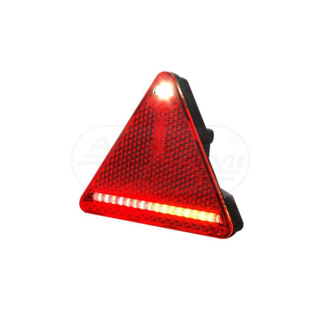 Lampa zespolona tylna prawa, 12V-24V + przewody 185cm YLY-S 5x0,75mm2, diody 325, W68P WAŚ