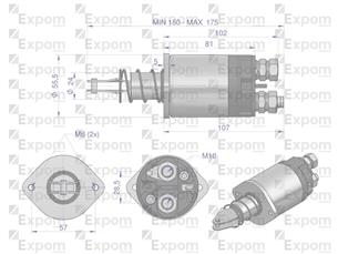 Wyłącznik ( włącznik) rozrusznika We 11D UR I 932301 ZETOR EXPOM KWIDZYN eu 443115144723EX