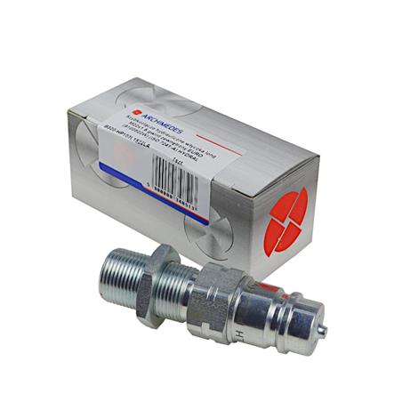 Szybkozłącze hydrauliczne wtyczka long M22x1.5 gwint zewnętrzny EURO (9100822W) (ISO 7241-A) HYDRAL PREMIUM-102506