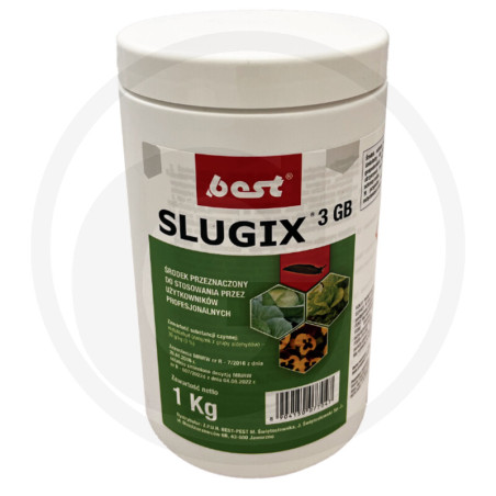 Slugix 3 gb preparat ślimakobójczy 1 kg 19333916