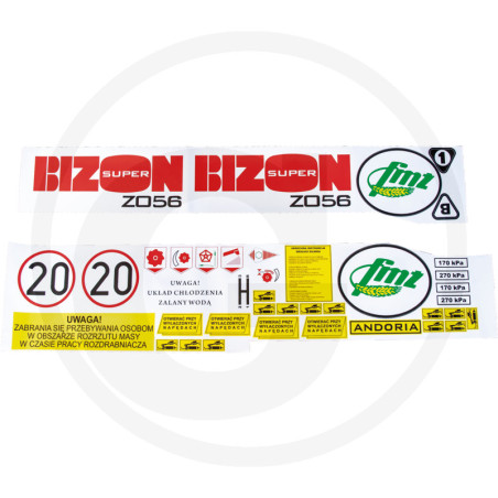 Naklejki KPL Bizon Z-056 687DLBIZONZ056