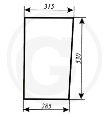 Szyba przednia 65759117938