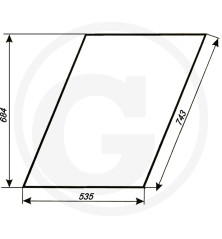 Szyba drzwi 65769117912