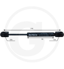 Sprężyna gazowa dachu 65716367958