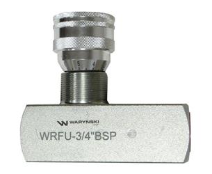 Zawór dławiąco-zwrotny WRFU 90 3/4"BSP Waryński