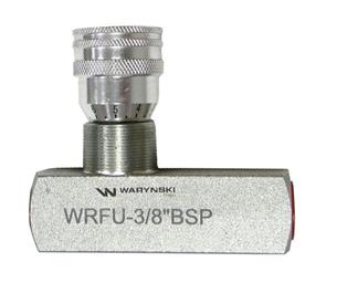 Zawór dławiąco-zwrotny WRFU 90 3/8"BSP Waryński