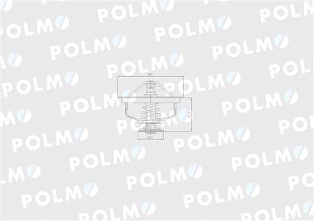 Termostat 130100060706 Case POLMO