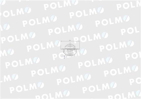 Termostat 162000060701 Case POLMO