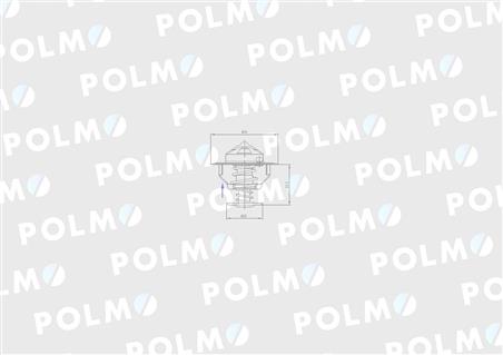 Termostat 218039A1 Case POLMO