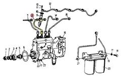 Przewód II cylindra C-360