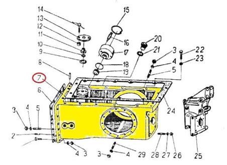 Korpus tylnego mostu C-330