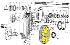 Koło zębate zwolnicy duże C-330