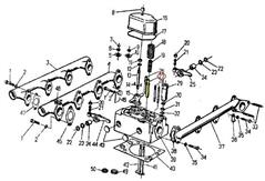 Prowadnica zaworu wydechowego C-360