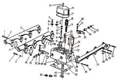 Śruba dwustronna wtryskiwacza C-360 ( sprzedawane po 20 )