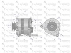 Alternator AX-260000 C-360 Nowy Typ EXPOM eu