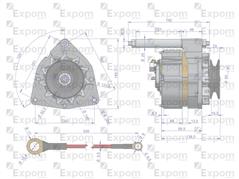 Alternator kompletny C-360 EXPOM EXPOM KWIDZYN eu EX-260000EX