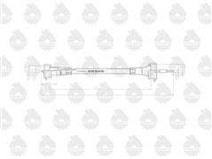 Linka - Licznika MTG (motogodzin) L-575mm/625mm 42341430 C-330 ORYGINAŁ URSUS