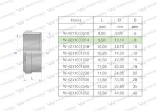 Pierścień zacinający hydrauliczny (DPR08L/S) 08L/08S Waryński ( sprzedawane po 20 )-169160