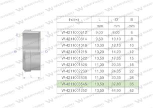 Pierścień zacinający hydrauliczny (DPR35L) 35L Waryński ( sprzedawane po 2 )-169175