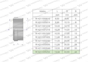 Pierścień zacinający hydrauliczny (DPR42L) 42L Waryński ( sprzedawane po 2 )-169180