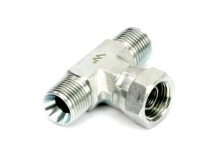 Trójnik hydrauliczny symetryczny calowy BAB 3/8" BSP (XEVT) Waryński