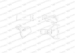 Bijak młotkowy mulczarka zastosowanie Samasz Kuhn otwór 16 mm Waryński