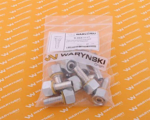 Zakucie hydrauliczne DKR DN13 3/8'-19 Waryński ( sprzedawane po 10 )