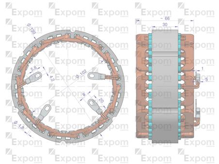 Stojan alternatora 100211-6420EX Nowy Typ EXPOM KWIDZYN eu