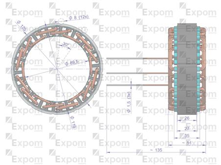 Stojan alternatora 0120488205EX Nowy Typ EXPOM KWIDZYN eu