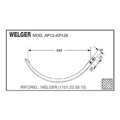 IGŁA PRASY WELGER AP12,AP12K-80887