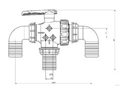 ZAWÓR KULOWY PROLINE 1 1/2" -87721