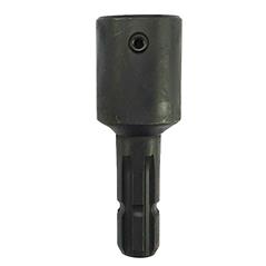 Redukcja wałka WOM adapter na wpust otwór wew. Q 45 mm na wałek 1 3/8 " 6 wpustów MORGA