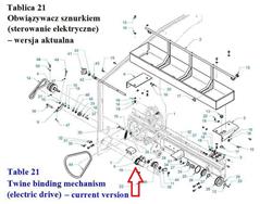 KOŁO NAPINACZA PRASY ZW Z-22-77410