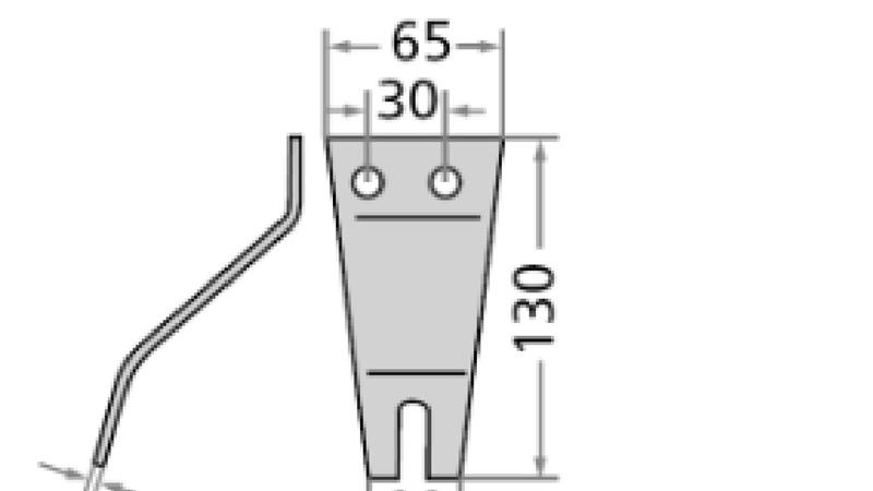 NÓŻ ZABIERAK SIECZKARNI KEMPER 72851