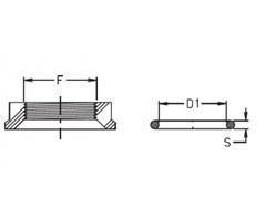 Uszczelka rozdzielacza włoskiego 1/2" opryskiwacza-88232