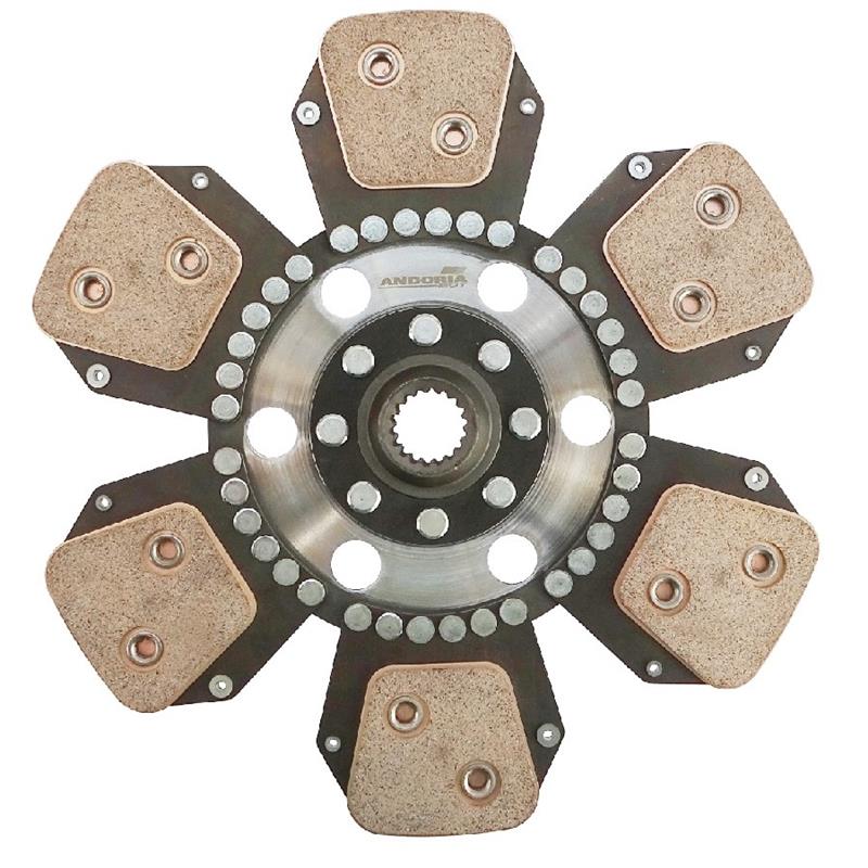 Tarcza sprzęgła fi 325 pias.18 frezów C-385 Ceramiczna ANDORIA 80021020CAM