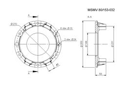 Pokrywa prawa mechanizmu różnicowego C-385